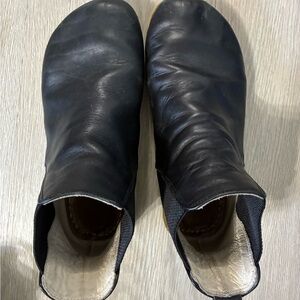 Aintap Women’s Black Leather Barefoot Booties